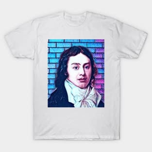 Samuel Taylor Coleridge Snowy Portrait | Samuel Taylor Coleridge Artwork 13 T-Shirt